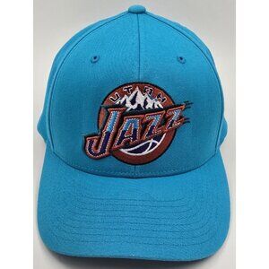Utah Jazz NBA Basketball Mitchell & Ness Flexfit Adjustable Snapback Hat Cap